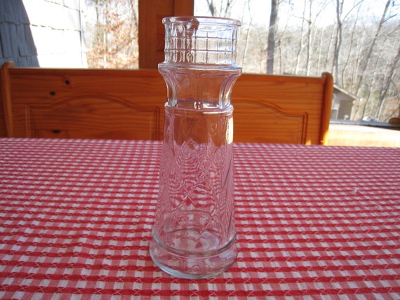 Vintage Red Lobster Lighthouse Glass